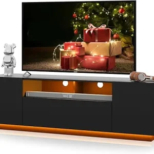 TV Stand with LED Lights