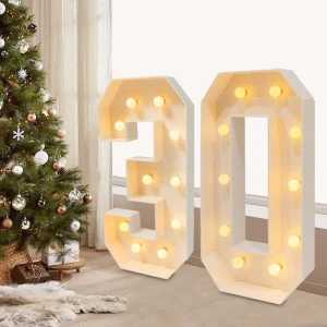 Giant number Led Light 100cm