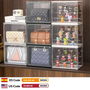 Clear Display Box Stackable